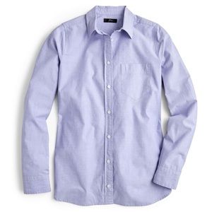 Jcrew Classic-fit boy shirt in end-on-end cotton